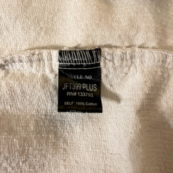 Nice Women’s Corduroy Collared Long Sleeve 2XL Snap Button Jacket w/Frayed Hem - Picture 5 of 8